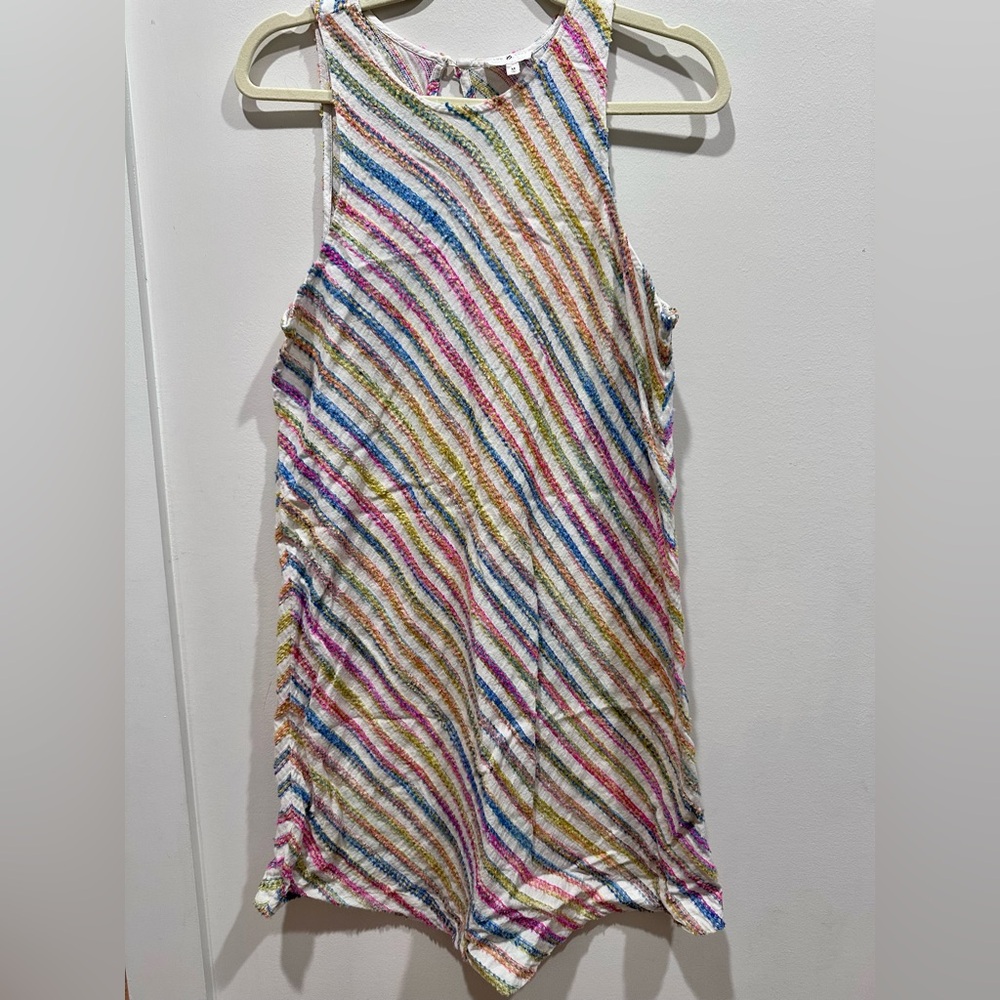 Colorful Striped LOFT Lou & Grey Dress